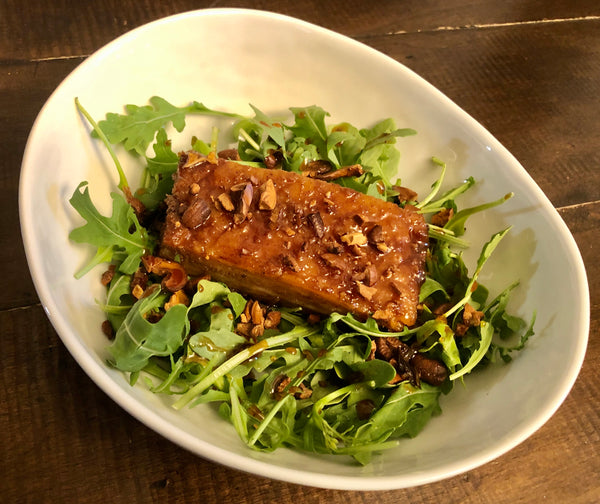 Crispy Pork Belly Arugula Salad | Coronado Spice & Tea