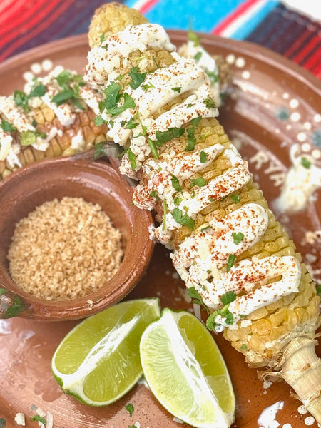 Jalapeno Salt, Chile and Lime Grilled Street Corn (Elote-Style) | Coronado Spice & Tea