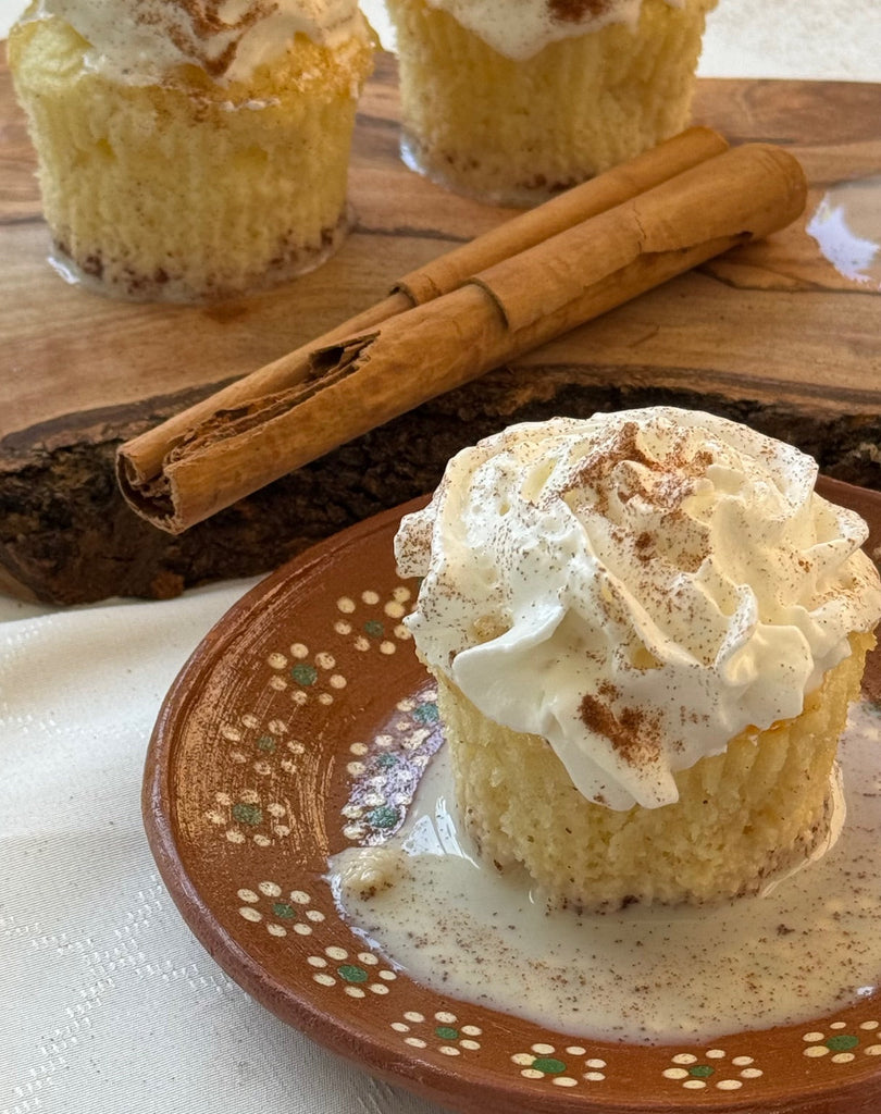 Spiced Tres Leches Cupcakes